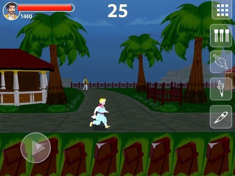 Sambar Sprint Quest Gameplay Screenshot